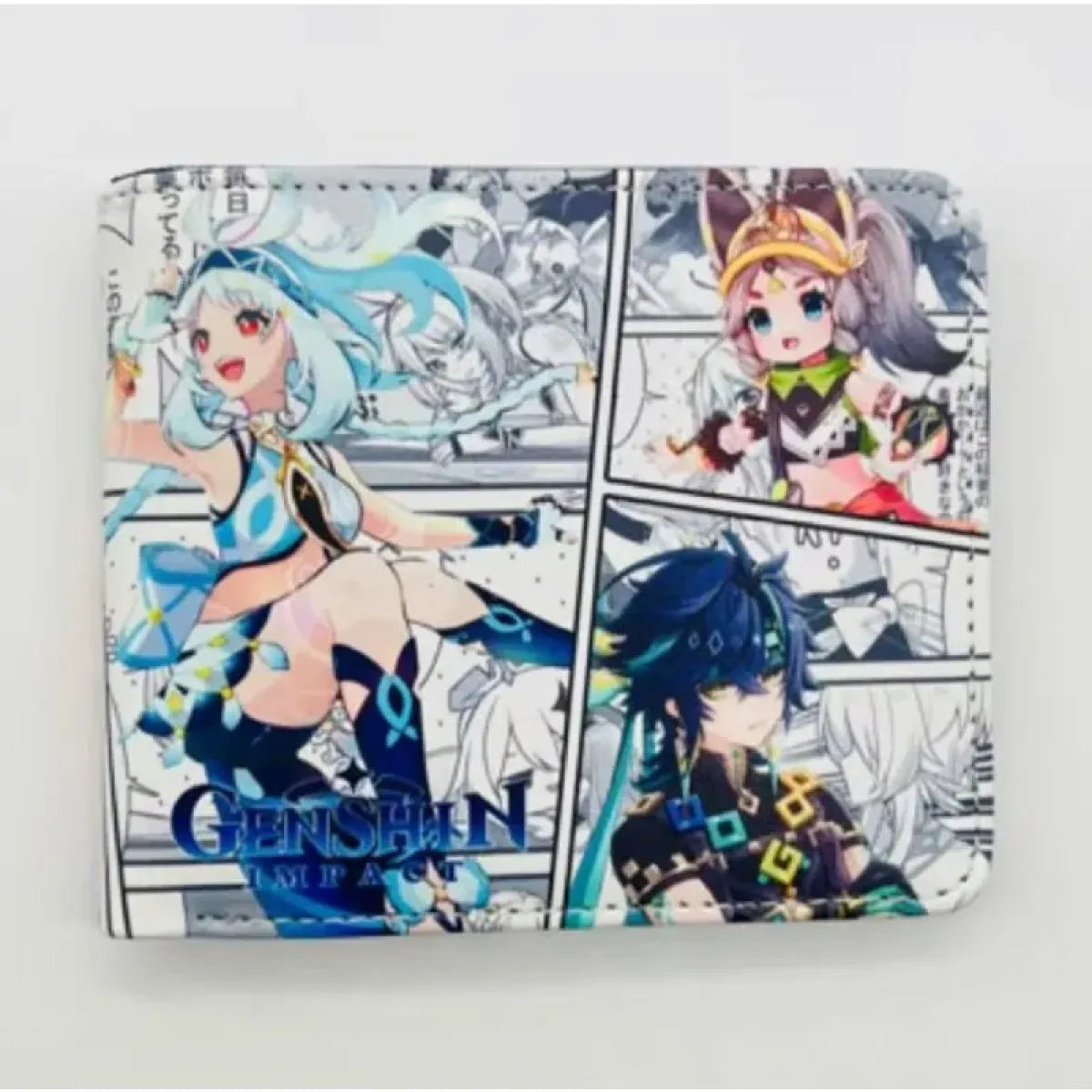 Genshin Impact Anime Wallet with Card Holder - Anime - Purses - 2