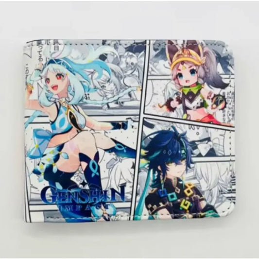 Genshin Impact Anime Wallet with Card Holder - Anime - Purses - 2