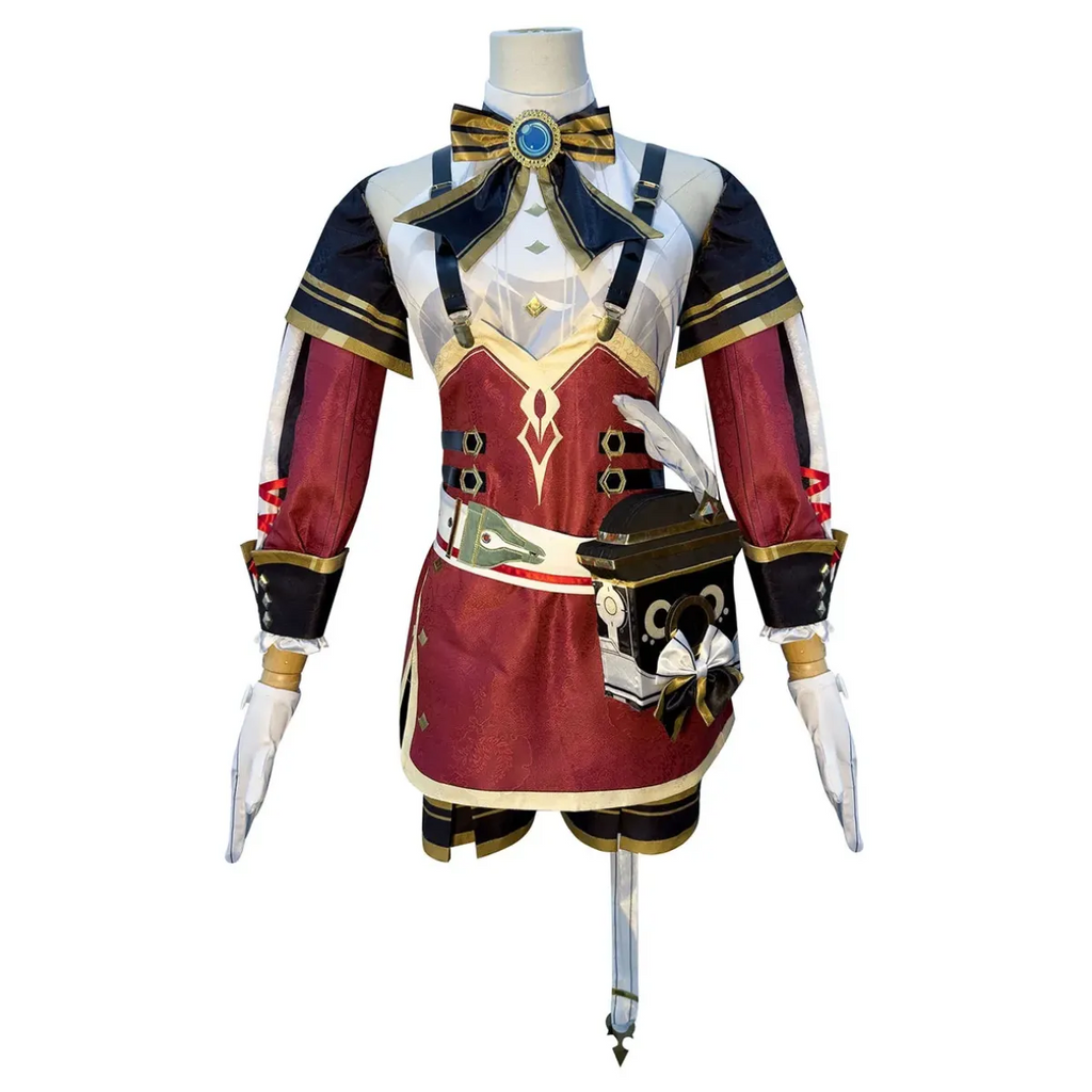 Charlotte Genshin Impact Cosplay Full Costume Set - Cosplay - Cosplay - 1
