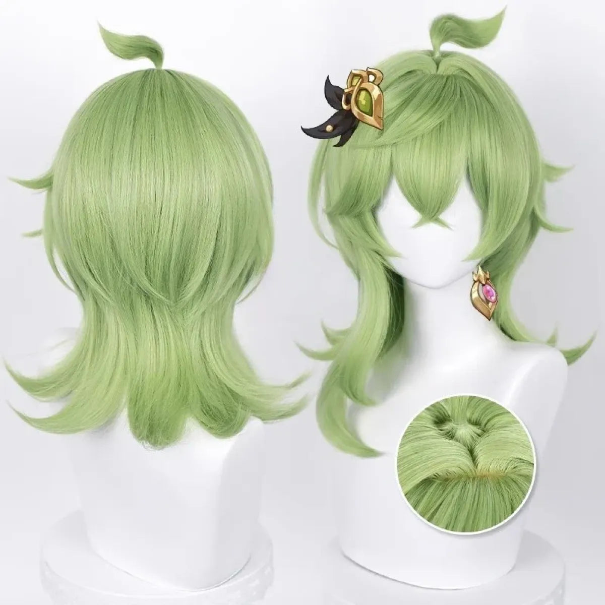Collei Genshin Impact Cosplay Costume Set with Wig - Cosplay - Cosplay - 4