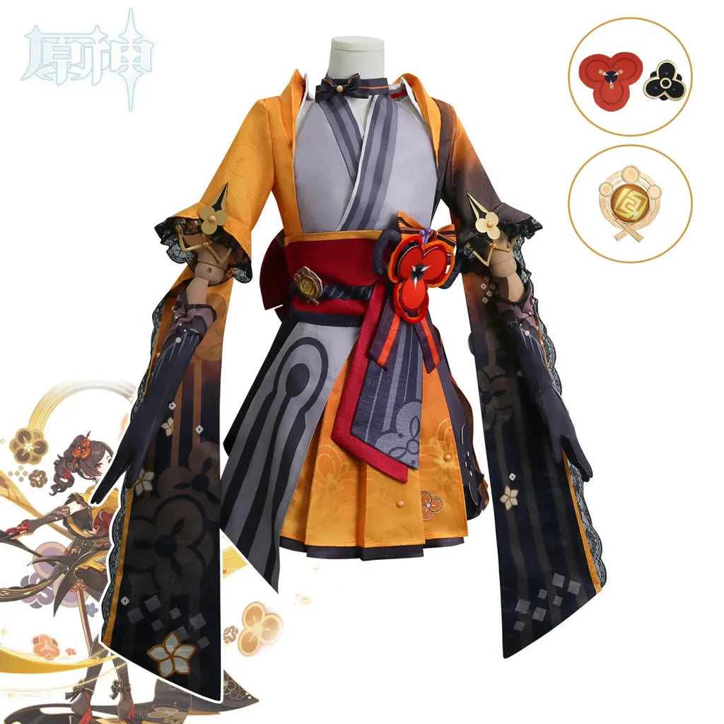 Chiori Genshin Impact Cosplay Costume Set - Cosplay - Cosplay - 2