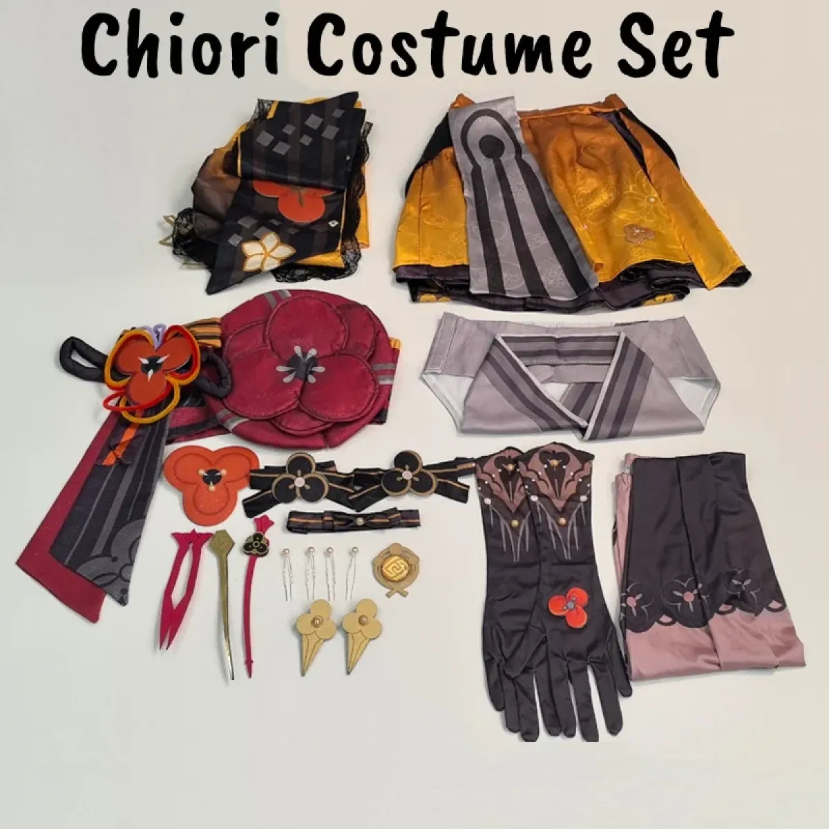 Chiori Genshin Impact Cosplay Costume Set - Cosplay - Cosplay - 5