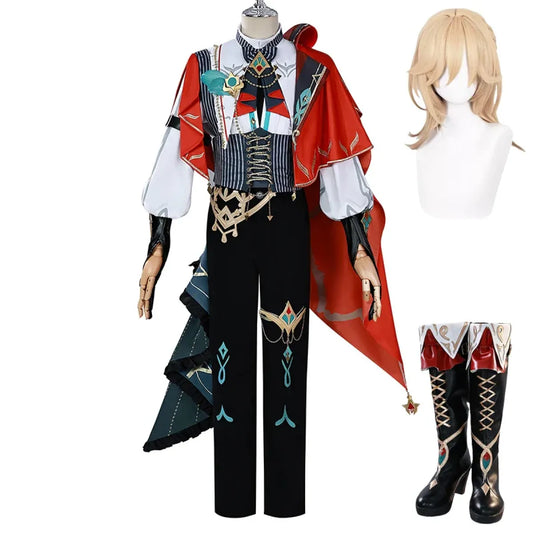 Kaveh Genshin Impact Cosplay Costume Set - Women’s Clothing & Accessories - Cosplay - 1