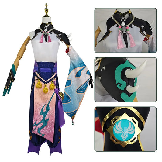 Xiao Genshin Impact Cosplay Costume Set - Cosplay - Cosplay - 2