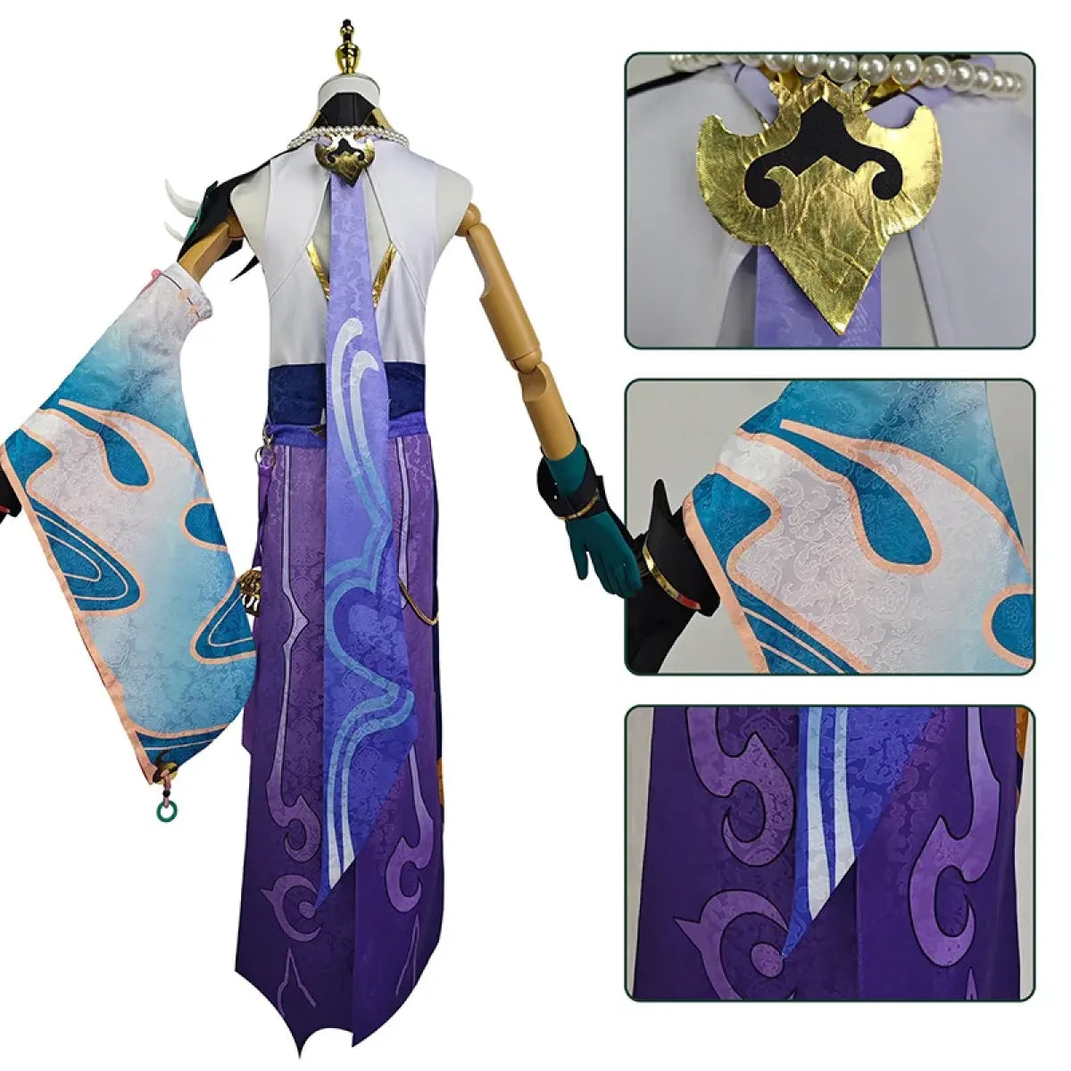 Xiao Genshin Impact Cosplay Costume Set - Cosplay - Cosplay - 3