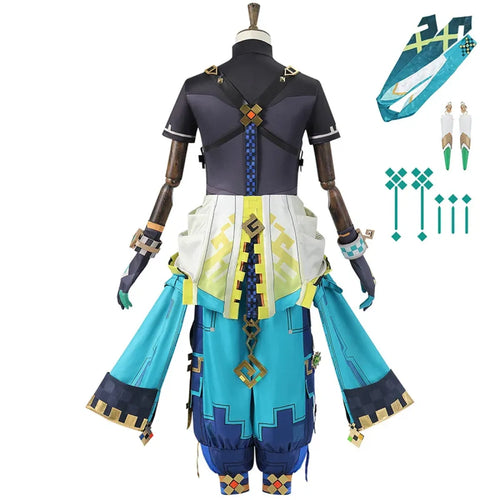 Kinich Genshin Impact Cosplay Costume with Wig - Cosplay - Cosplay - 2
