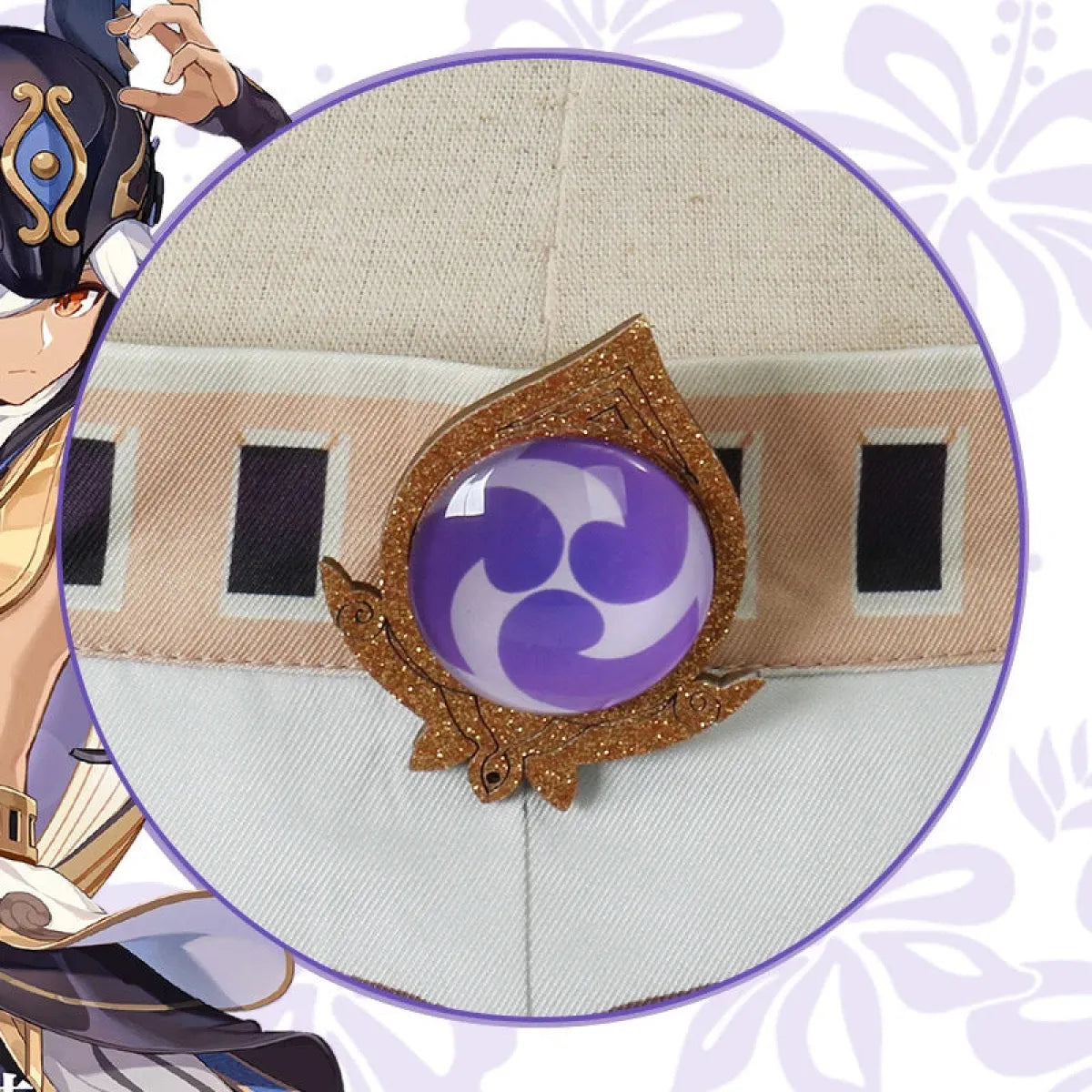 Cyno Genshin Impact Cosplay Costume Set with Wig - Cosplay - Cosplay - 4