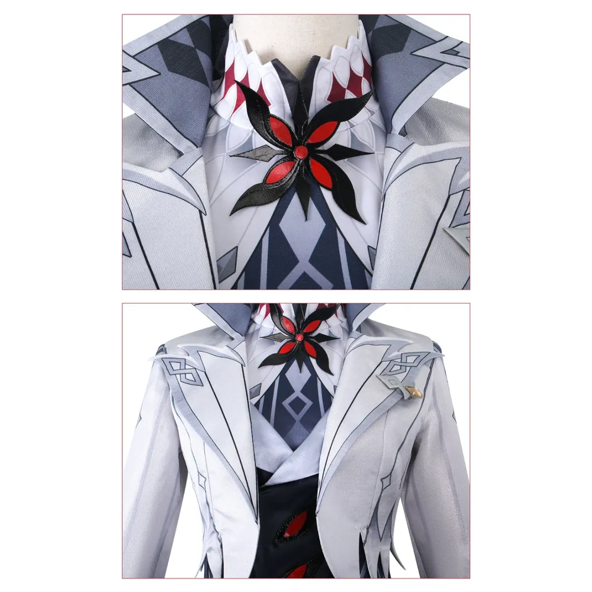 Arlecchino Genshin Impact Cosplay Costume Set - Anime - Cosplay - 5