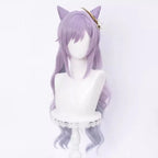 Keqing Genshin Impact Cosplay Set with Wig & Shoes - Cosplay - Cosplay - 5