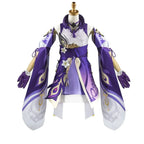Keqing Genshin Impact Cosplay Set with Wig & Shoes - Cosplay - Cosplay - 6