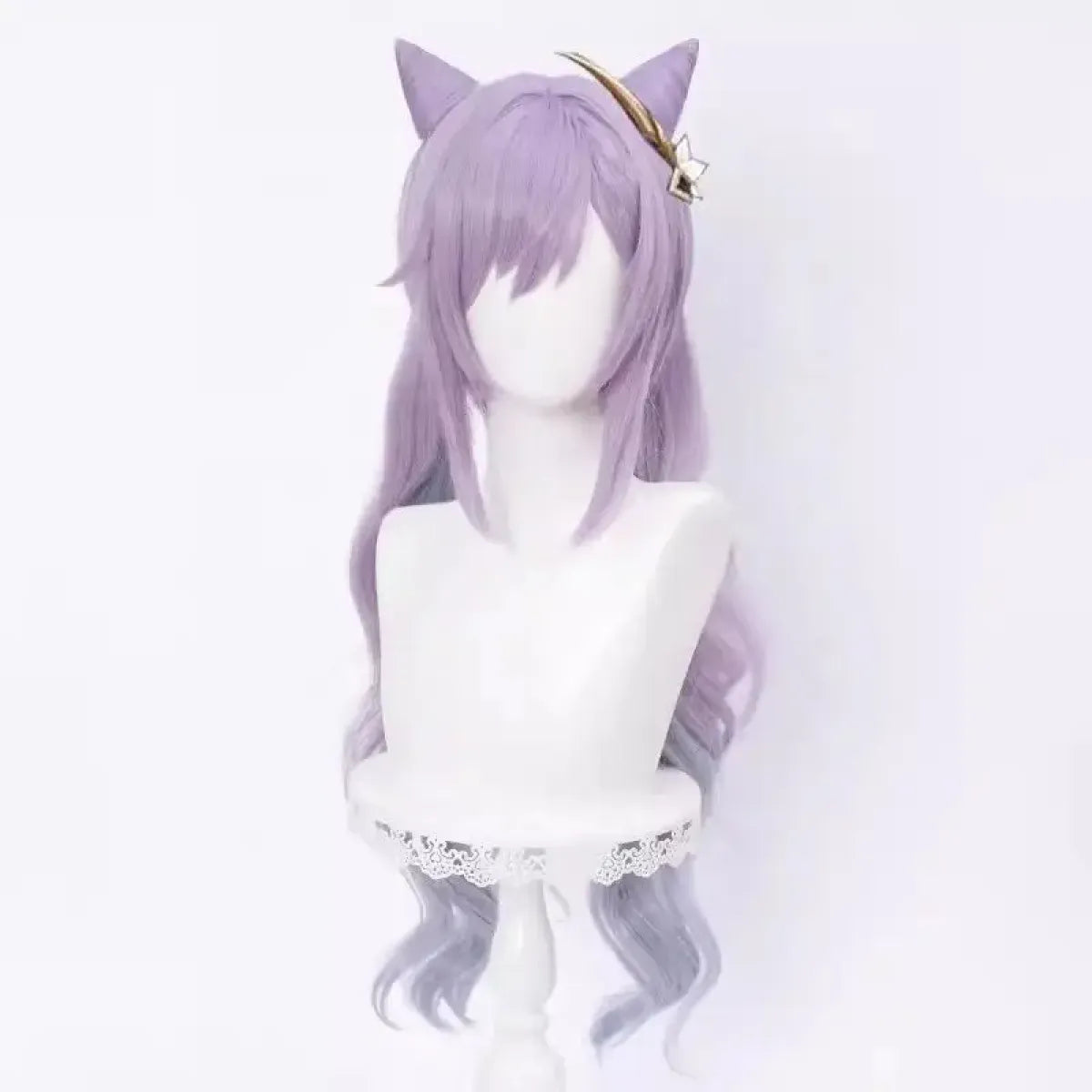 Keqing Genshin Impact Cosplay Set with Wig & Shoes - Accessories - Cosplay - 9