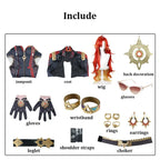 Mavuika Genshin Impact Cosplay Costume Set - Dresses - Cosplay - 6