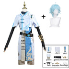 Chongyun Genshin Impact Cosplay Costume Set - Cosplay - Cosplay - 4