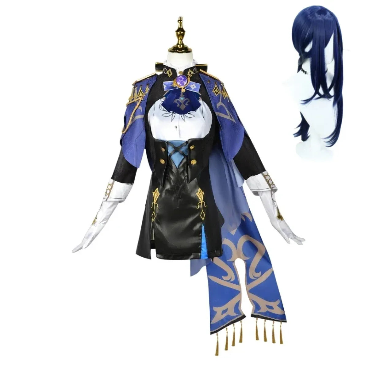 Clorinde Genshin Impact Cosplay Costume Set - Cosplay - Cosplay - 6