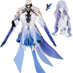 Skirk Genshin Impact Cosplay Costume Set with Wig - Cosplay - Cosplay - 1