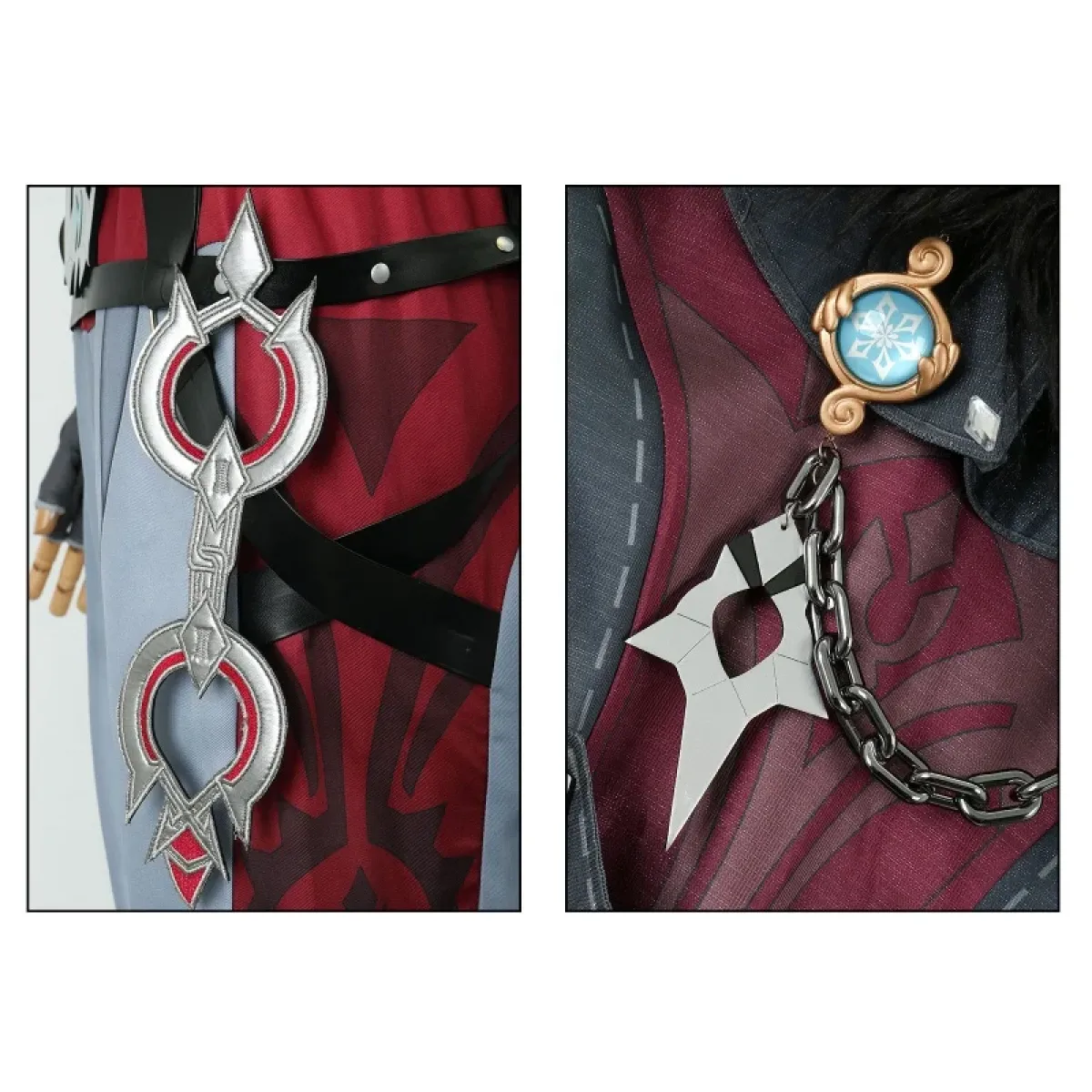 Wriothesley Genshin Impact Cosplay Costume Set - Anime - Cosplay - 10