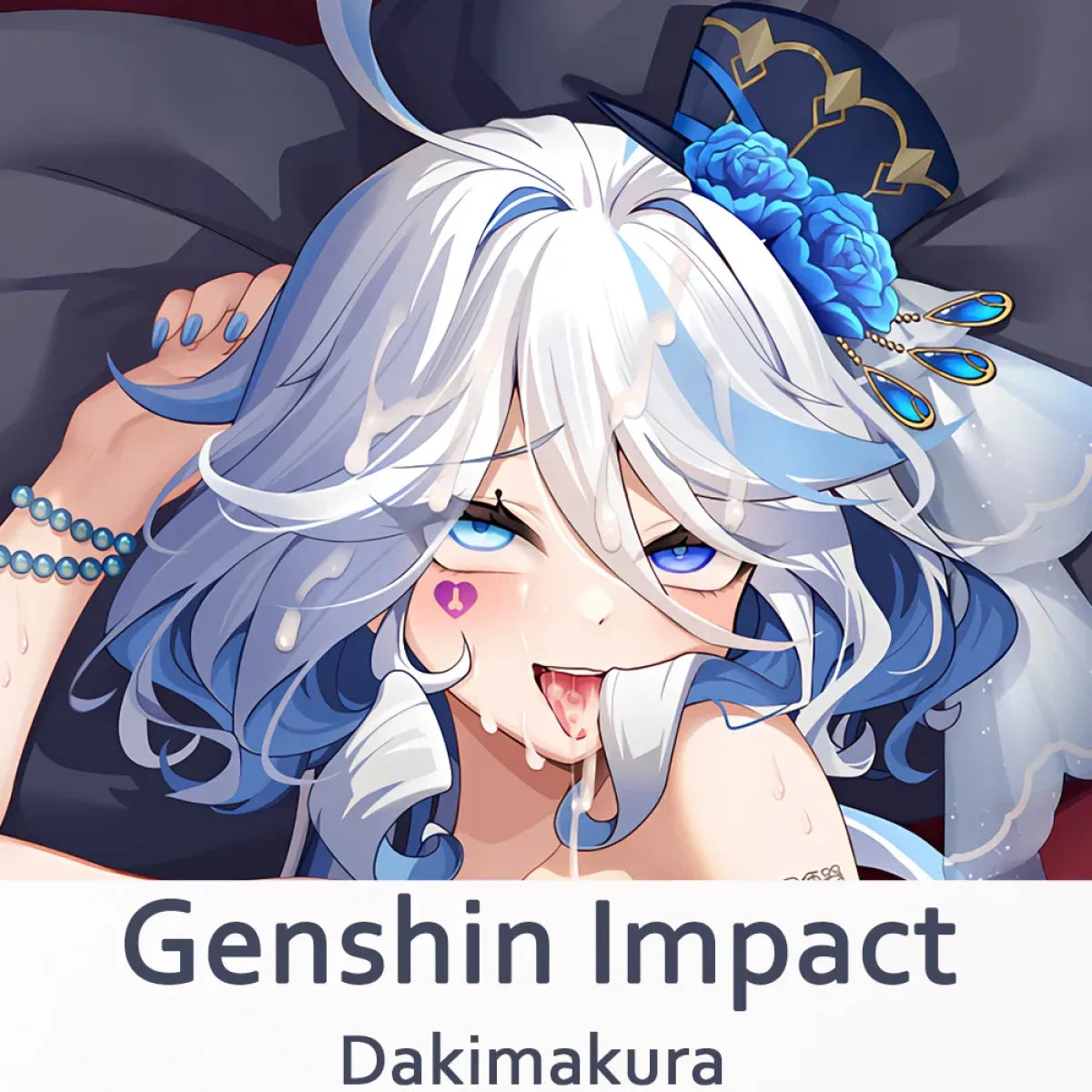 Focalors Dakimakura Pillowcase – Genshin Impact Anime Game Cushion - Anime - Dakimakuras - 3