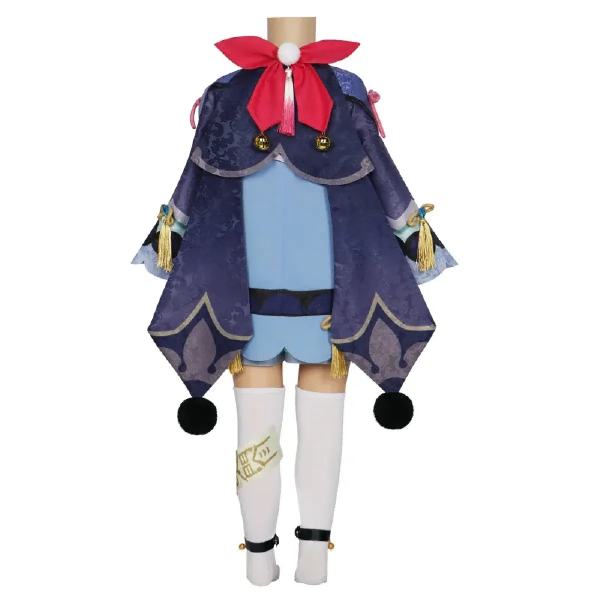 Kids Qiqi Genshin Impact Cosplay Zombie Dress Set - All Dresses - Cosplay - 3