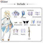 Lumine Genshin Impact Cosplay Dress Set with Wig - All Dresses - Cosplay - 2