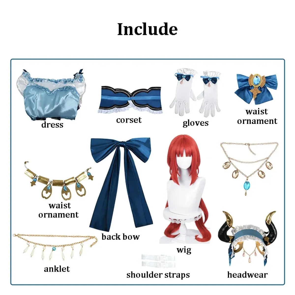 Nilou Genshin Impact Cosplay Costume Set - Cosplay - Cosplay - 6