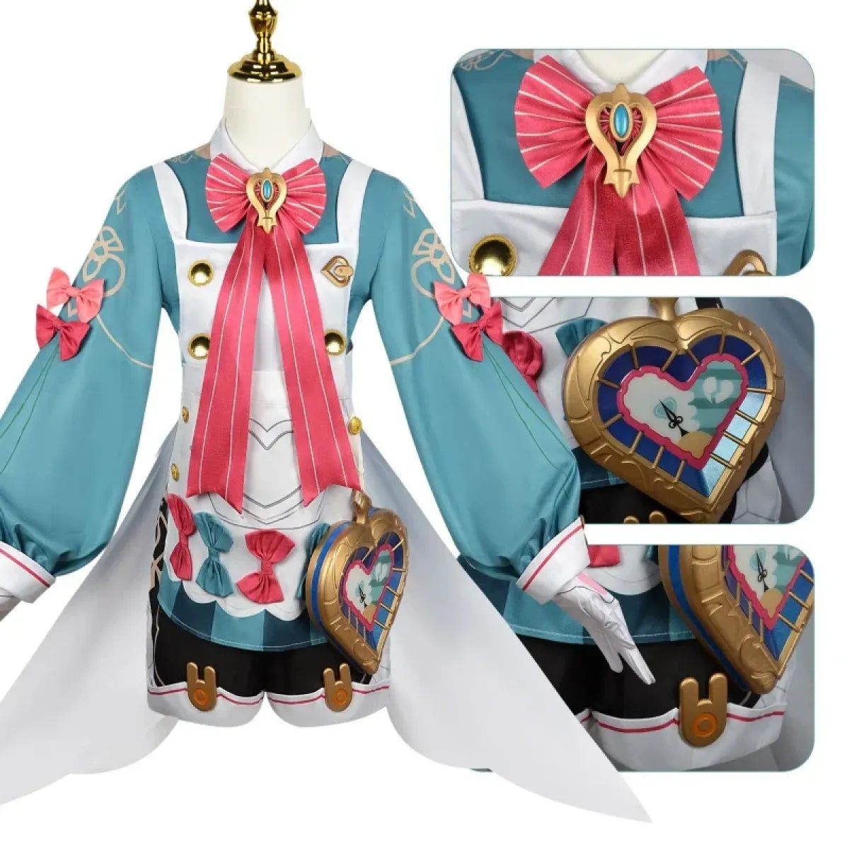Sigewinne Fontaine Cosplay Costume Set – Genshin Impact - Dresses - Cosplay - 4