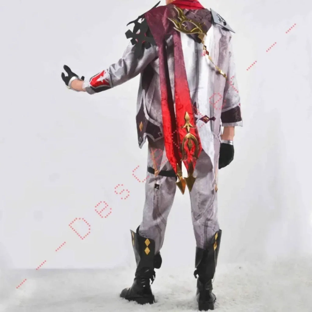 Genshin Impact Tartaglia/Childe Cosplay Set - Bottoms - 4