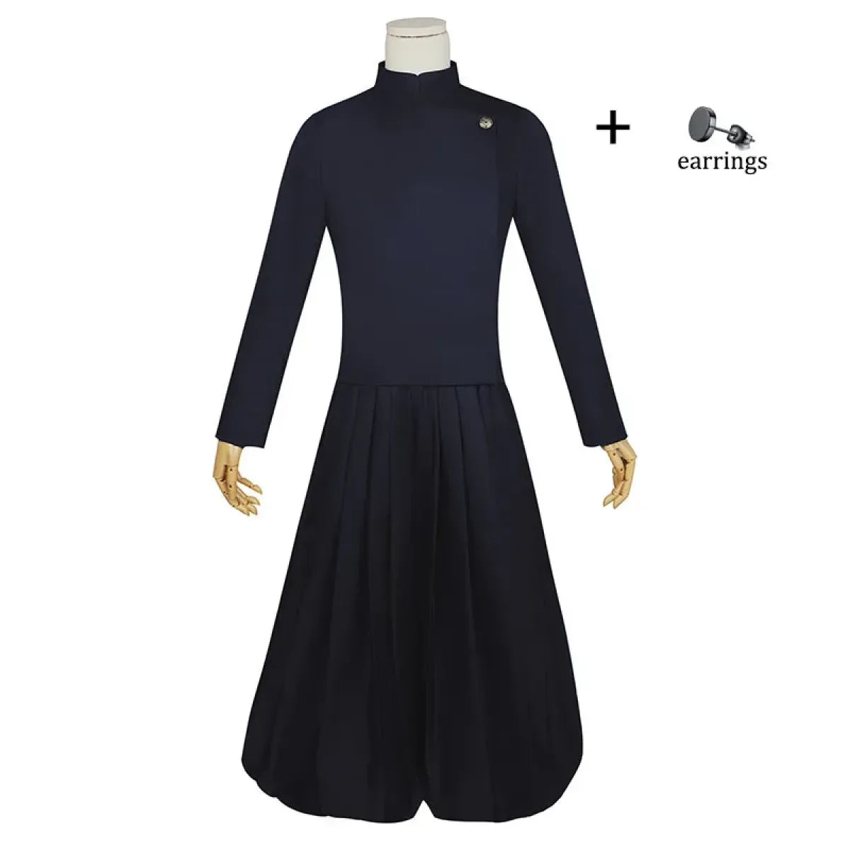 Geto Suguru Jujutsu Kaisen Cosplay Set with Wig & Earrings - Cosplay - Cosplay - 5