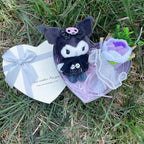 Kawaii Plush Gift Box – Kuromi My Melody Hello Kitty Heart Box Gift Set - Christmas - Plushie - 10