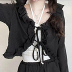 Ruffle Candy Bow Lolita Tank Top - Women’s Clothing & Accessories - Tank Top / Cami - 2