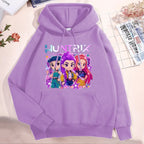 Kawaii Huntrix Girl Power Hoodie - Hoodies & Sweatshirts - Hoodie - 5