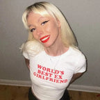’World’s Best Ex Girlfriend’ Tee - T-Shirts - 1