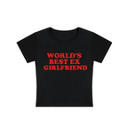 ’World’s Best Ex Girlfriend’ Tee - T-Shirts - 8