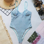 Glitter One-piece Swimsuits - Women’s Clothing & Accessories - 7