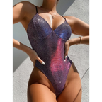 Glitter One-piece Swimsuits - Women’s Clothing & Accessories - 8