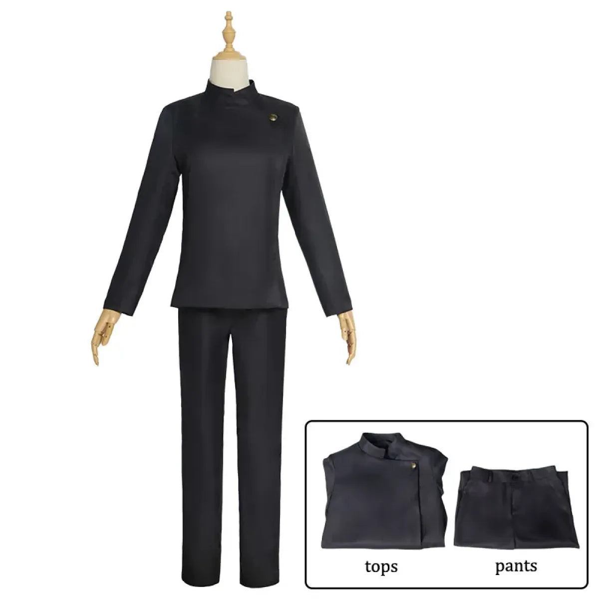 Gojo Satoru Cosplay Uniform Set with Wig & Glasses - Anime - Cosplay - 6