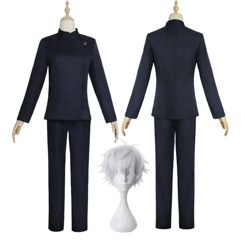 Gojo Satoru High School Cosplay Outfit Set - Anime - Cosplay - 5