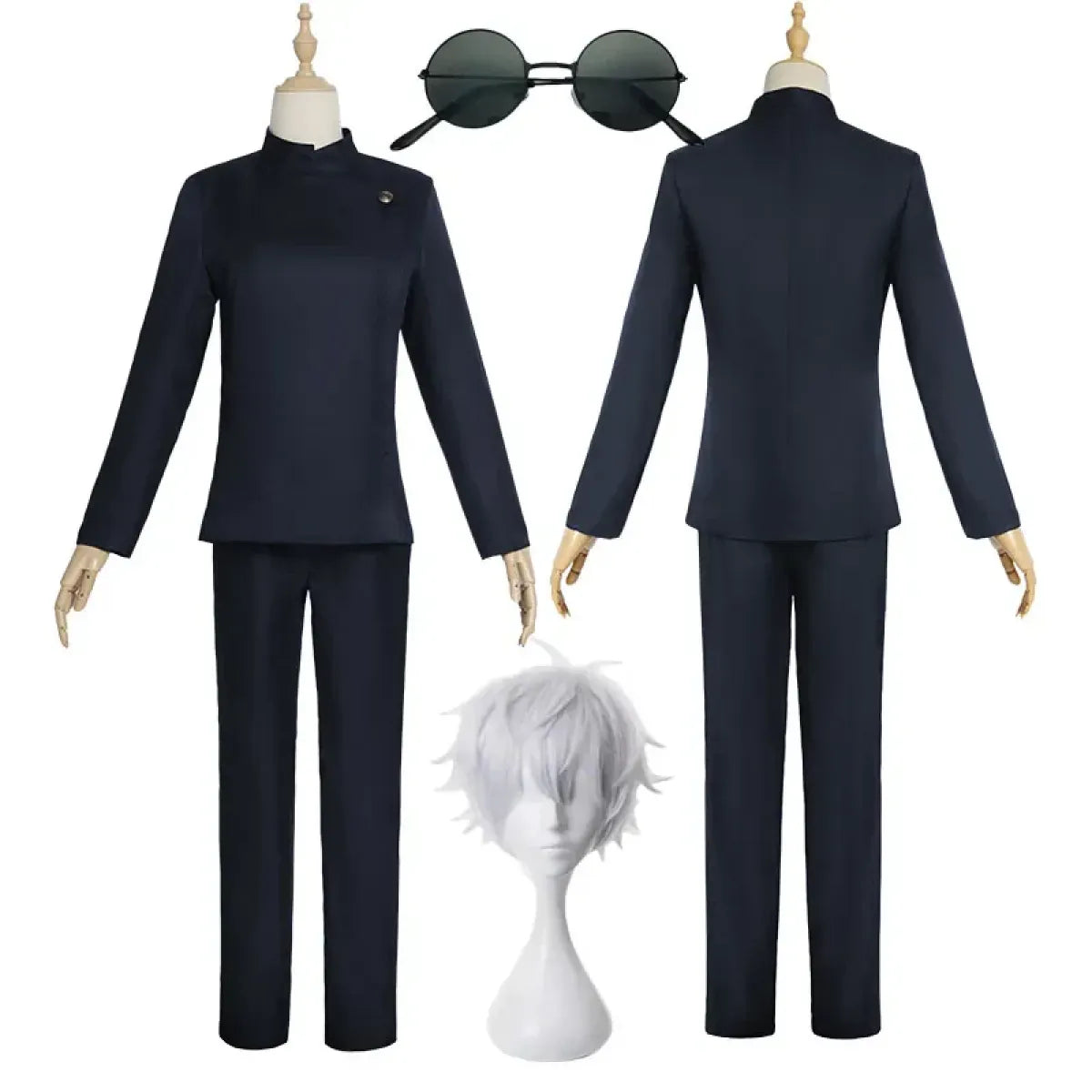 Gojo Satoru High School Cosplay Outfit Set - Anime - Cosplay - 1