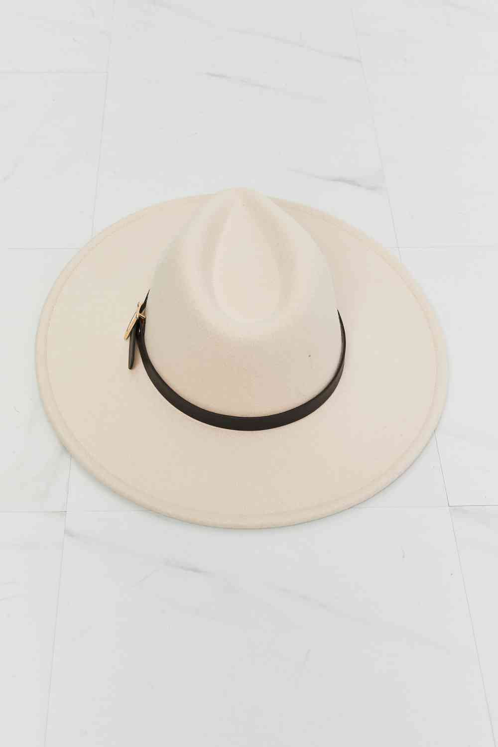 Ride Along Fedora Hat - Beige / One Size - Accessories - Hats - 6 - 2024