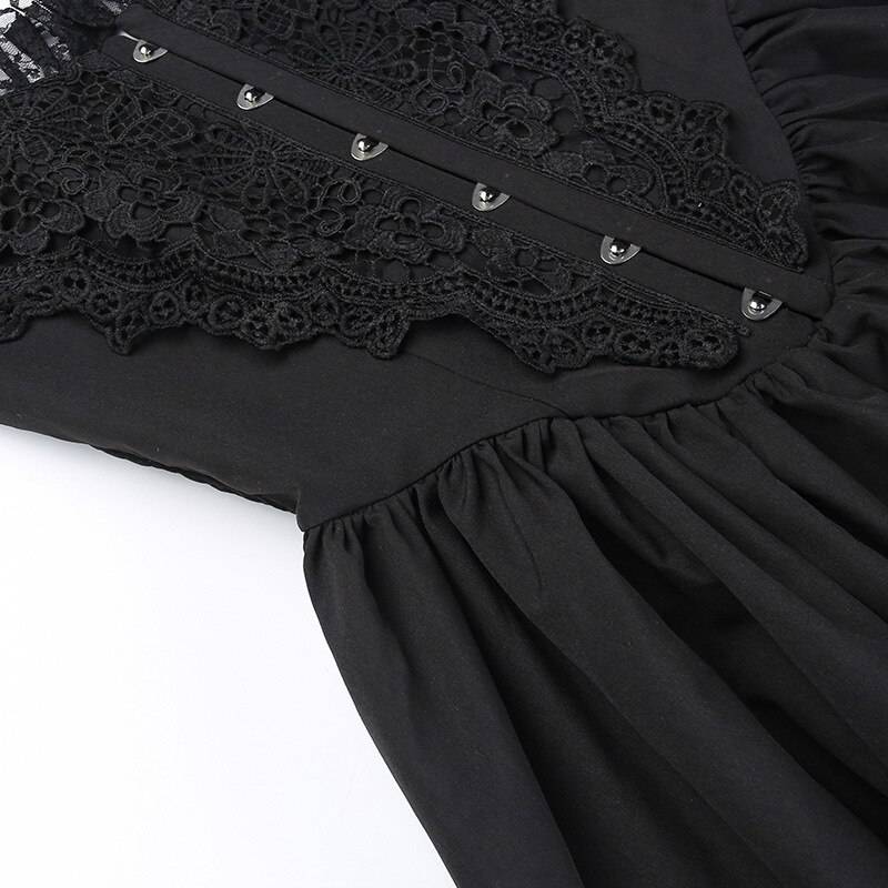 Goth Lace Lolita Dress - All Dresses - Dresses - 11 - 2024