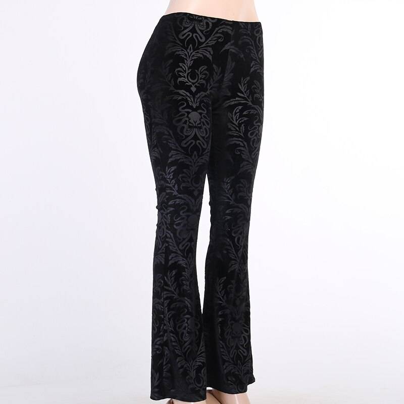 Gothic Chic Flared Pants - Bottoms - Pants - 7 - 2024