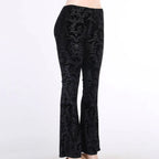 Gothic Chic Flared Pants - Bottoms - 7