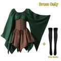 Gothic Elf Corset Dress – Medieval Fairy Lolita Cosplay - All Dresses - Sets - 8