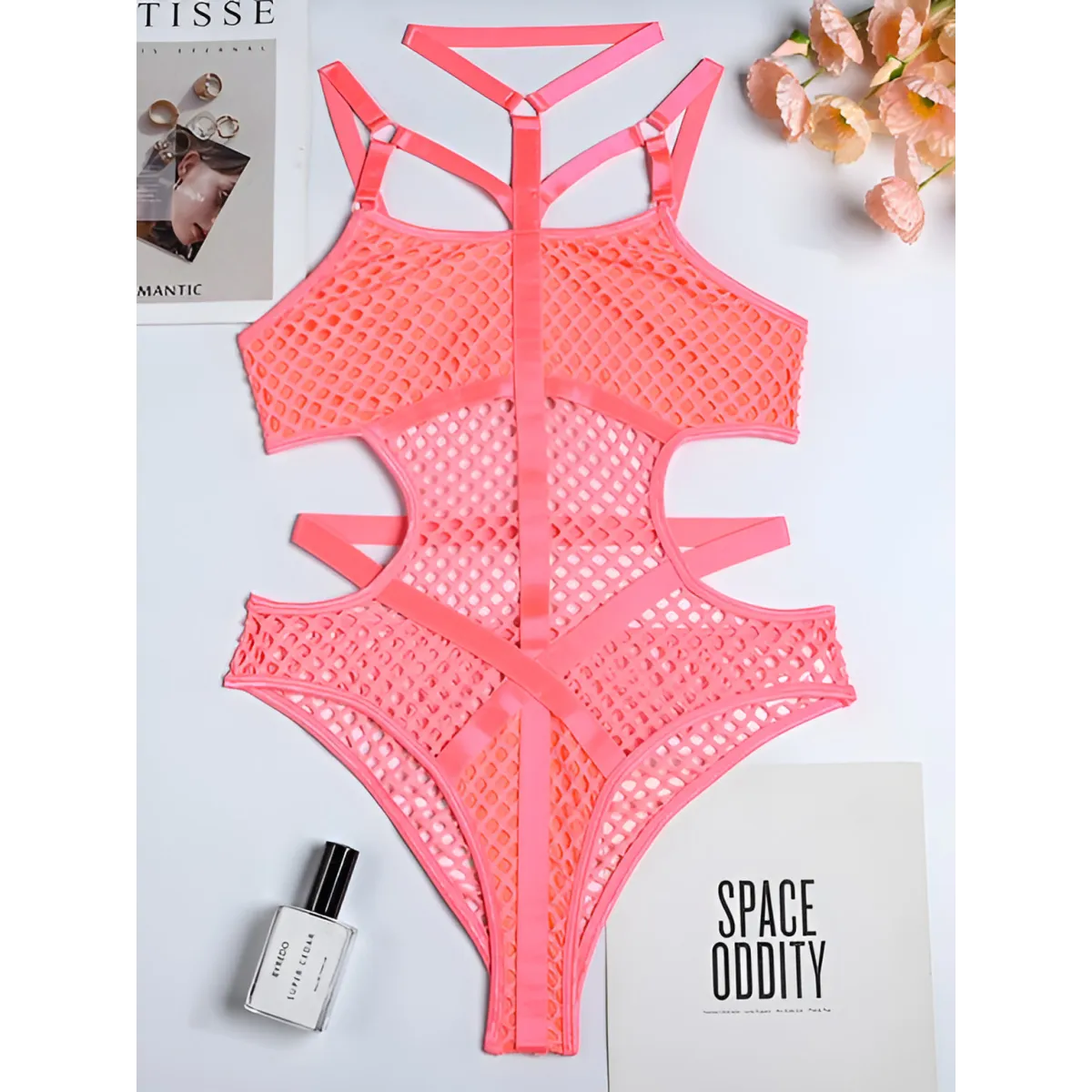 Gothic Fishnet Bodysuits - Women’s Clothing & Accessories - 13