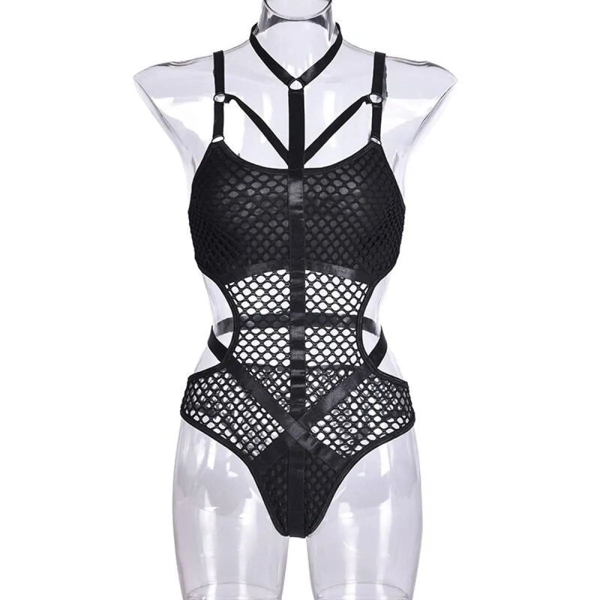 Gothic Fishnet Bodysuits - Women’s Clothing & Accessories - 15