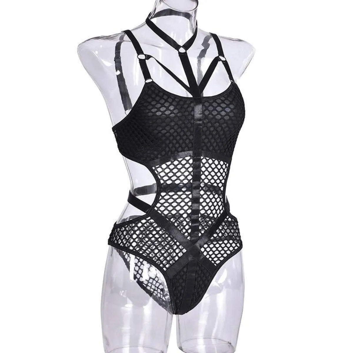 Gothic Fishnet Bodysuits - Women’s Clothing & Accessories - 16