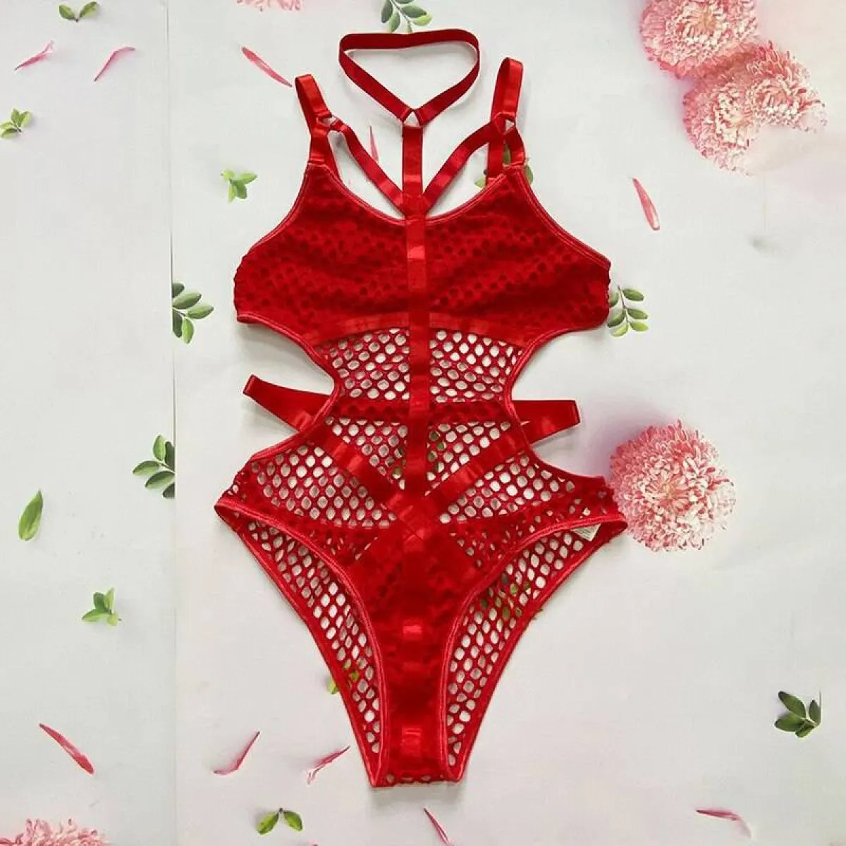 Gothic Fishnet Bodysuits - Women’s Clothing & Accessories - 43