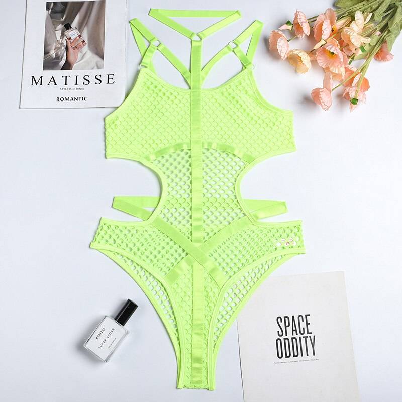 Gothic Fishnet Bodysuits - Women’s Clothing & Accessories - Clothing - 56 - 2024