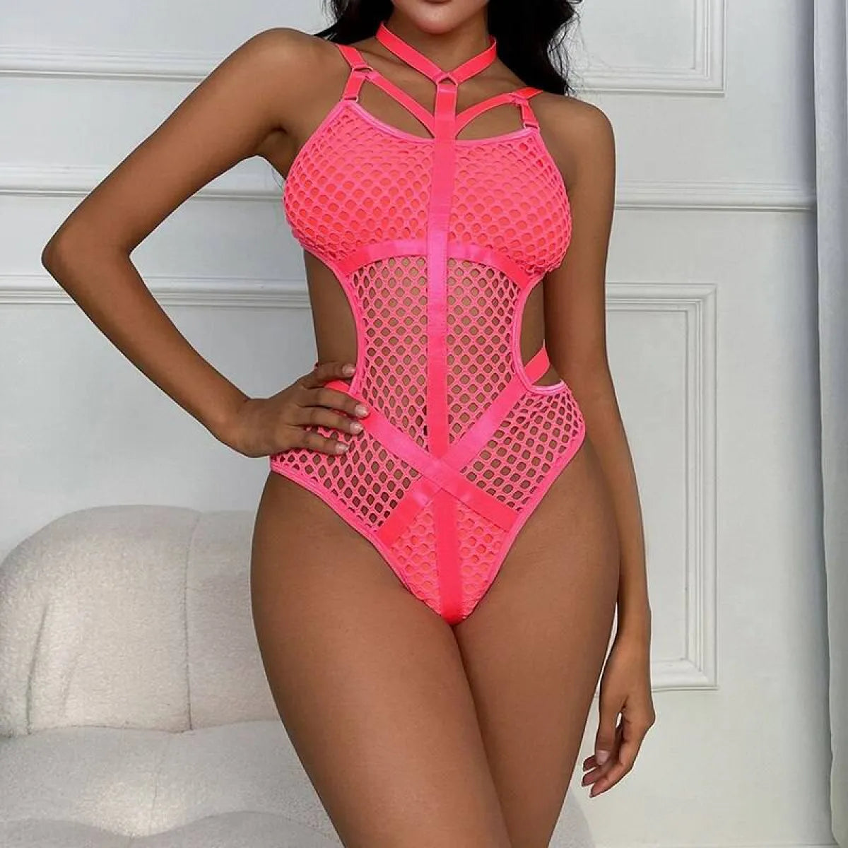 Gothic Fishnet Bodysuits - Women’s Clothing & Accessories - 59