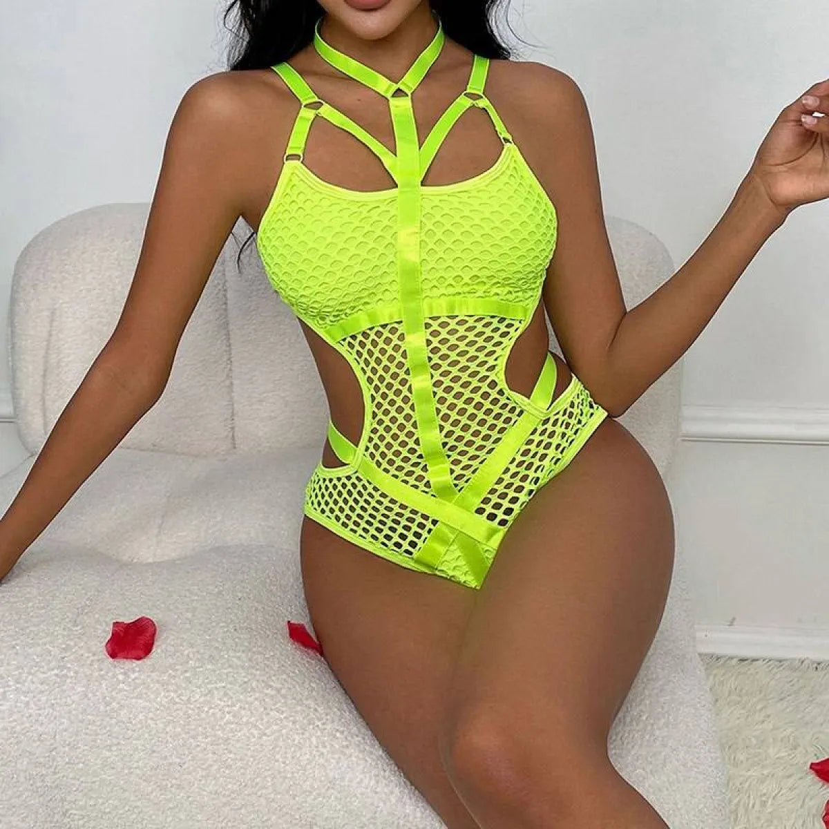 Gothic Fishnet Bodysuits - Women’s Clothing & Accessories - 67