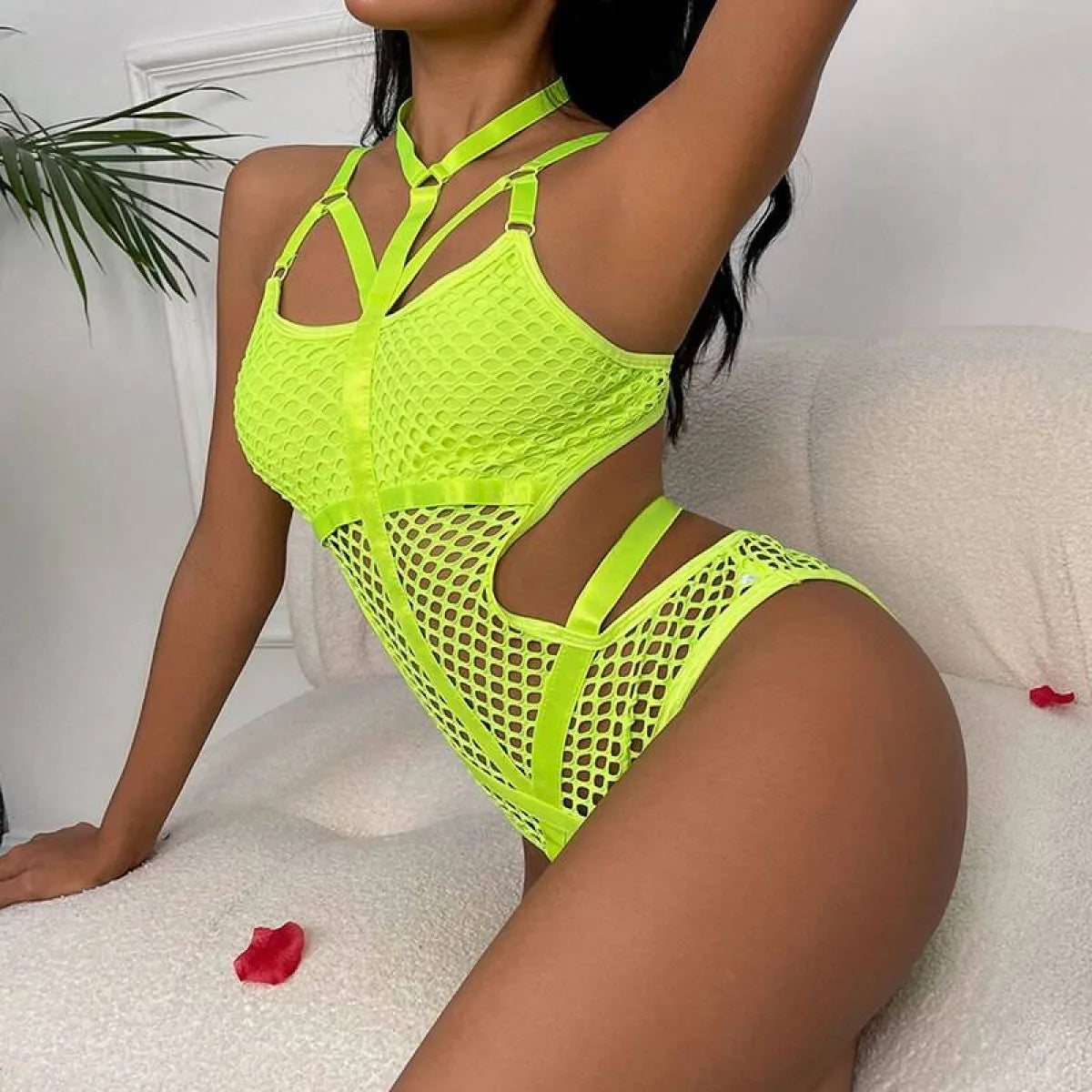 Gothic Fishnet Bodysuits - Women’s Clothing & Accessories - 68